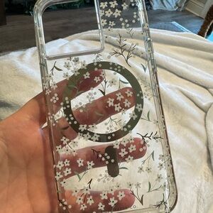 Rifle Paper Co. Clear Floral iPhone 15 Pro Max Case MagSafe